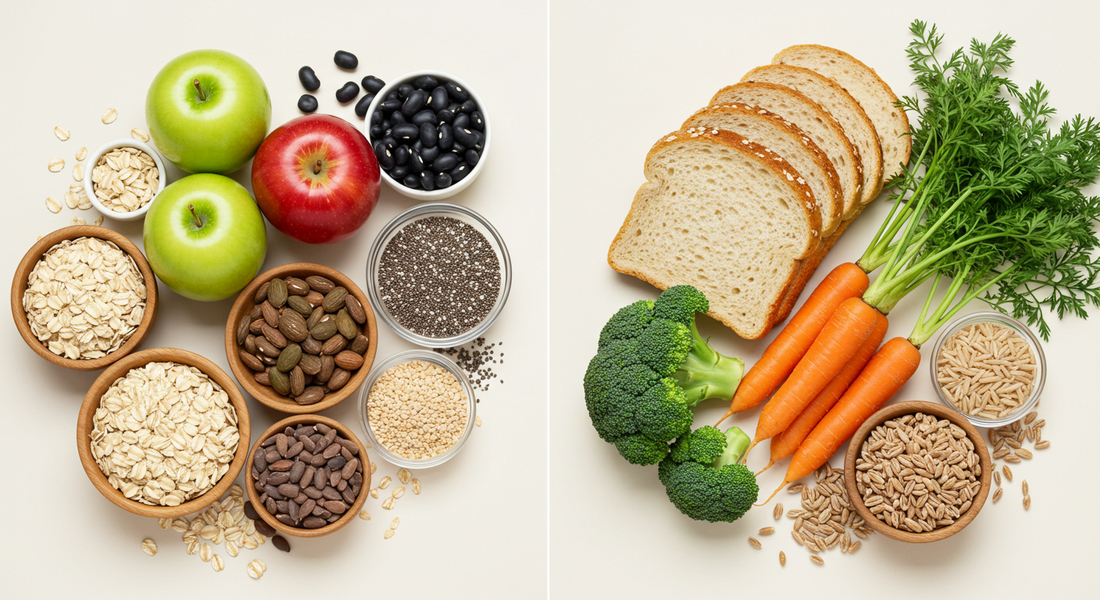 Soluble versus insoluble fiber: fruits and vegetables that can increase natural GLP-1 levels